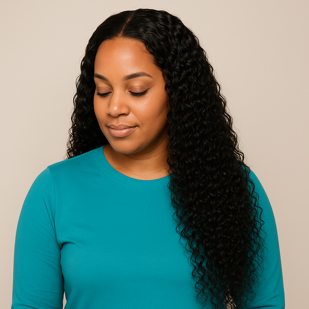Closure & Frontal Hawaiian Curly - Luxury Raw
