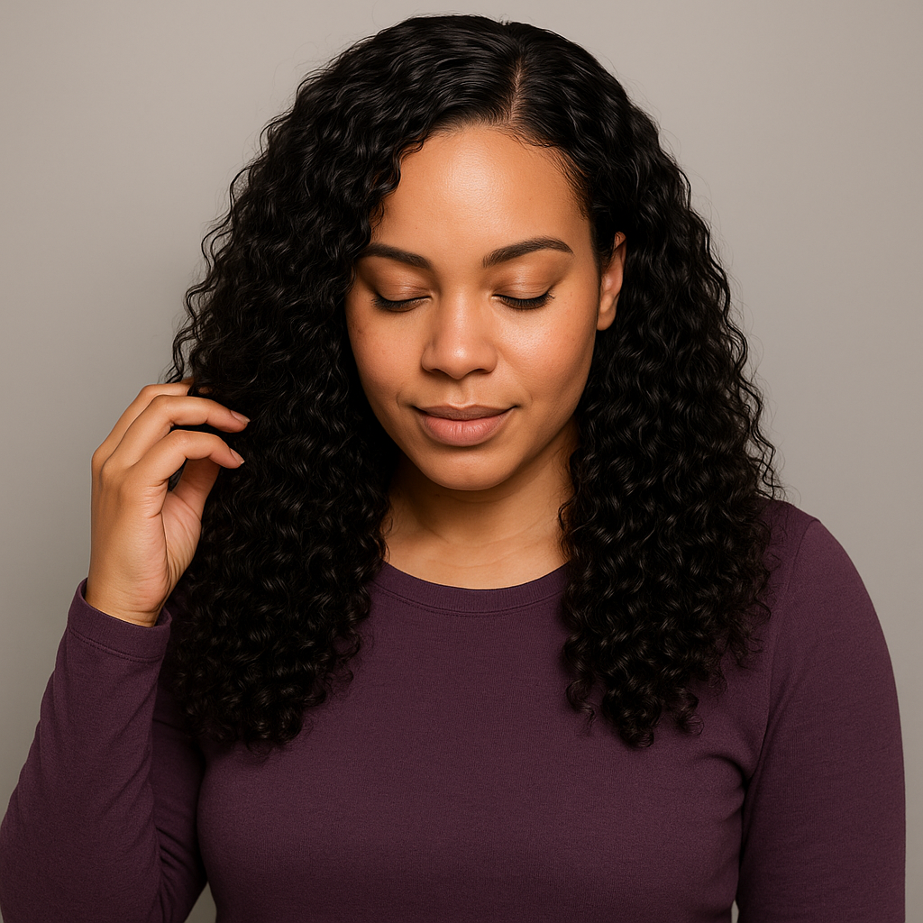 Closure & Frontal Curly wig - Luxury raw