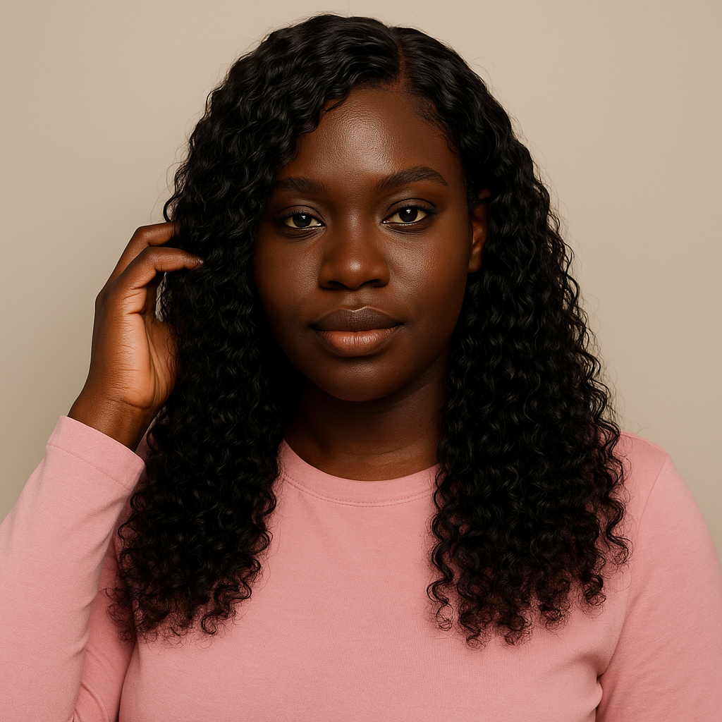 Closure & Frontal Curly wig - Luxury raw