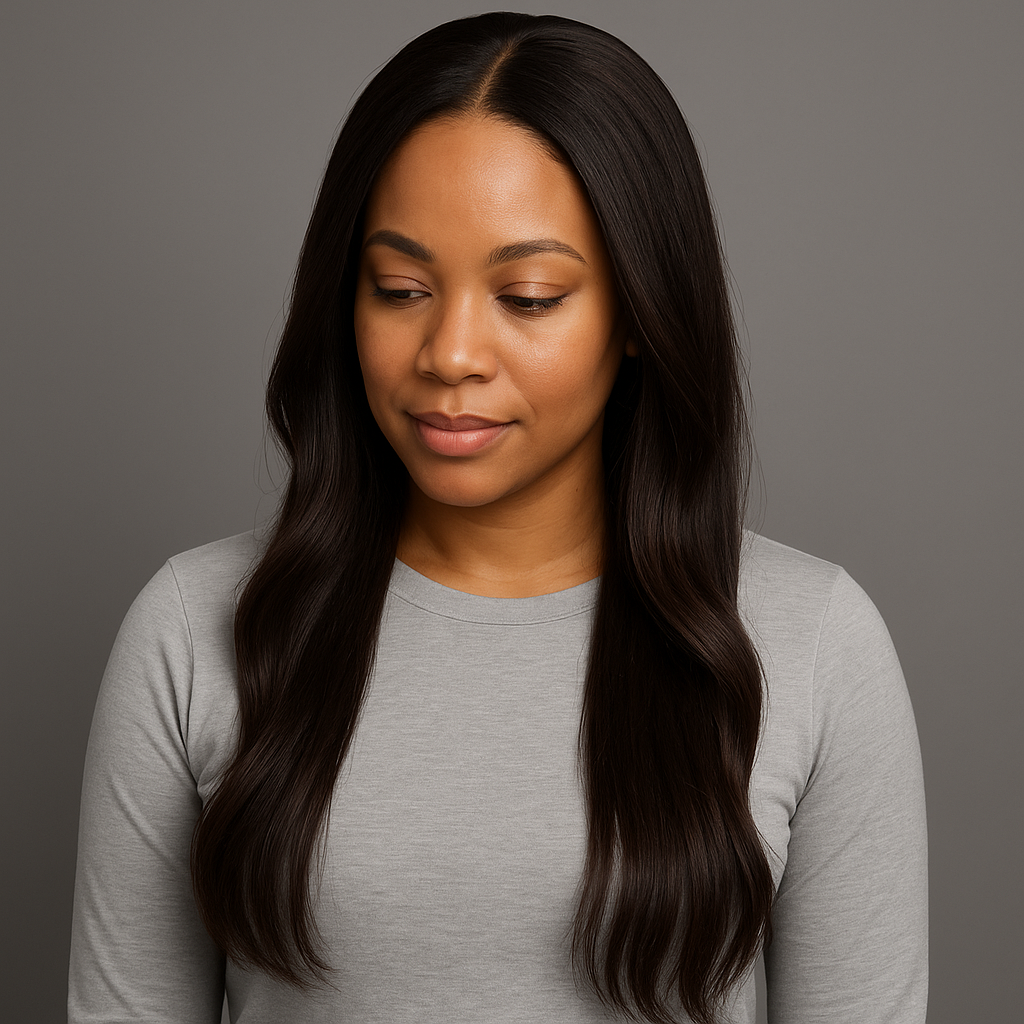 Frontal Ikay La Negrita Curasoleña Straight Wig - Royal Virgin