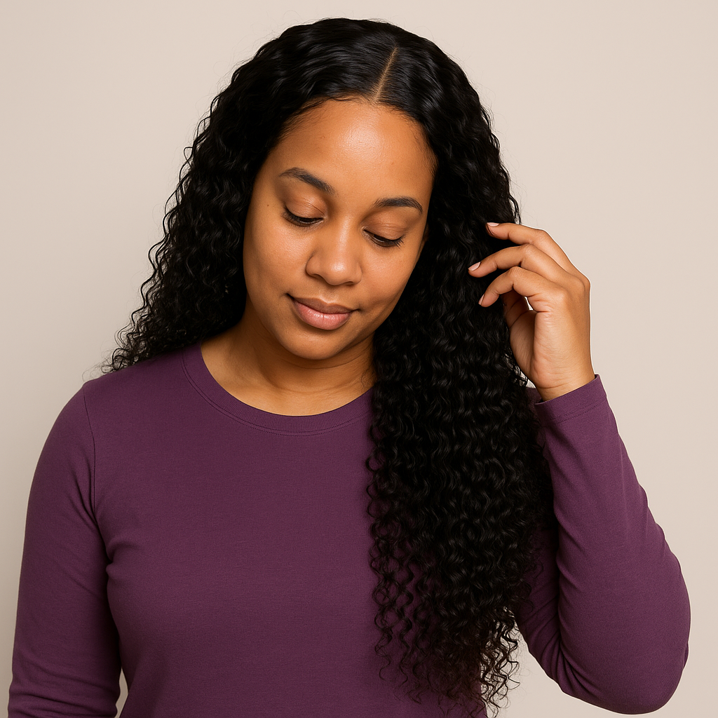 Closure & Frontal Hawaiian Curly - Luxury Raw